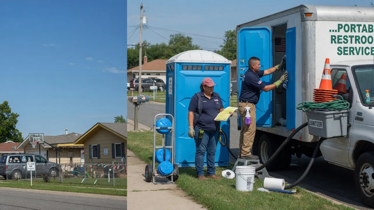Portable Toilet Rental in Dickeyville, WI near me